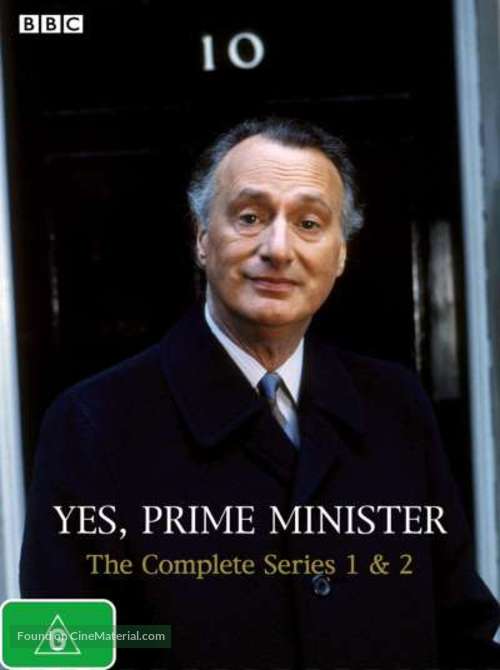 &quot;Yes, Prime Minister&quot; - Australian DVD movie cover
