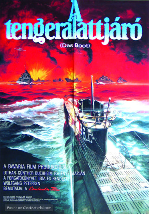 Das Boot - Hungarian Movie Poster