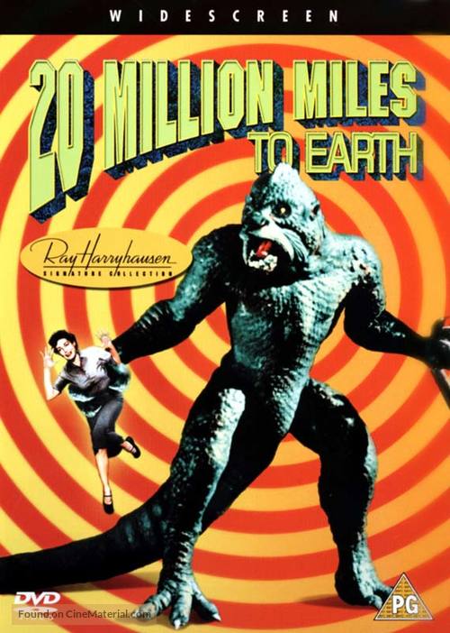 20 Million Miles to Earth - British DVD movie cover