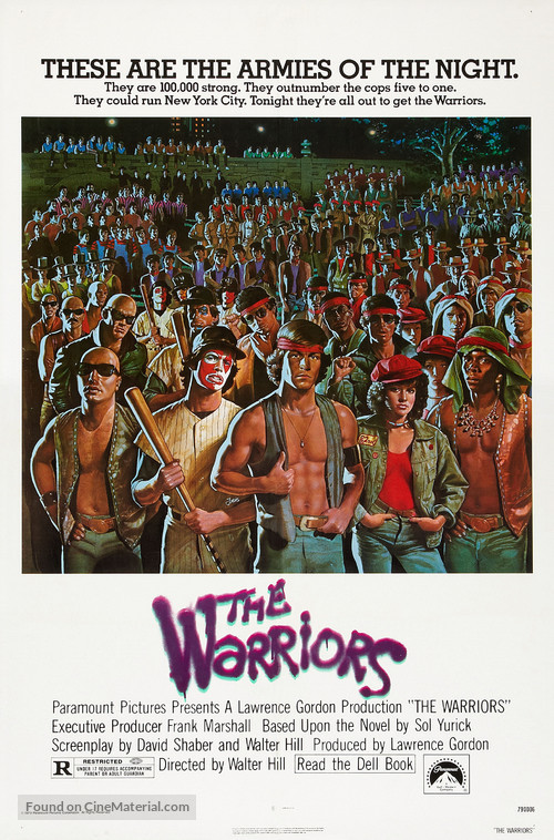 The Warriors - Theatrical movie poster