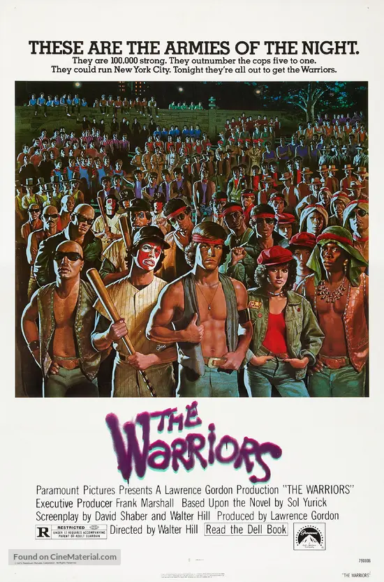 Image result for warriors 1979 poster