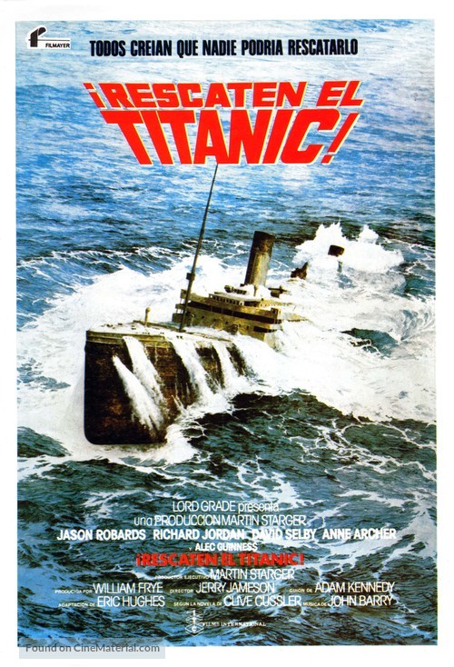 Raise the Titanic - Spanish Movie Poster
