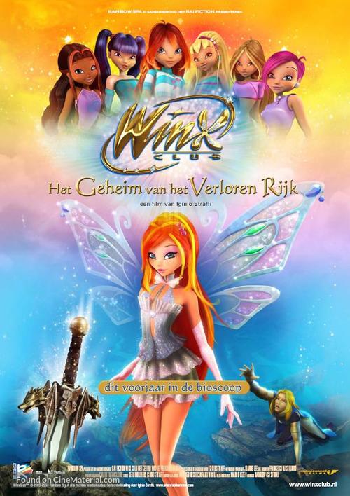 Winx club - Il segreto del regno perduto - Dutch Movie Poster