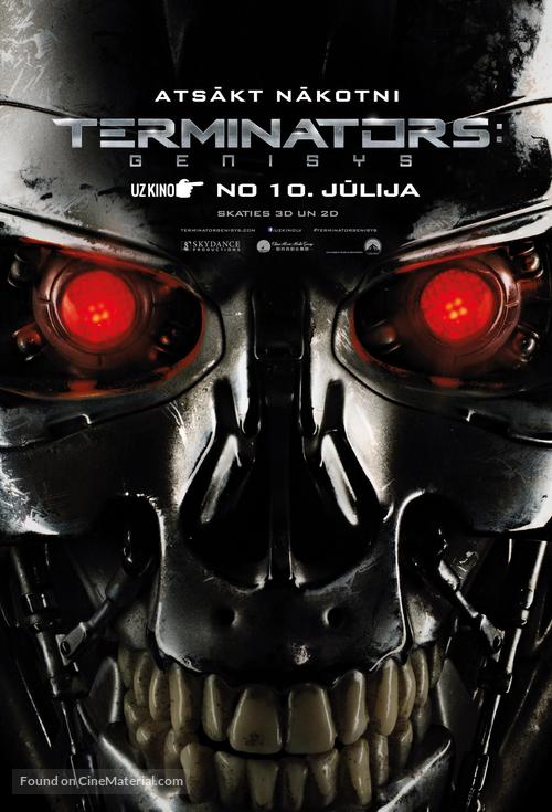 Terminator Genisys - Latvian Movie Poster