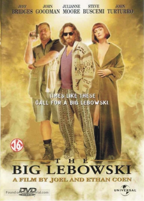 The Big Lebowski - Dutch DVD movie cover