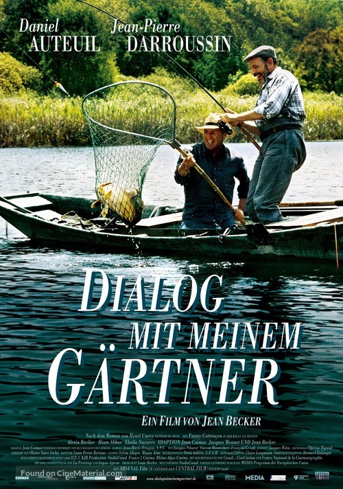 Dialogue avec mon jardinier - German Movie Poster