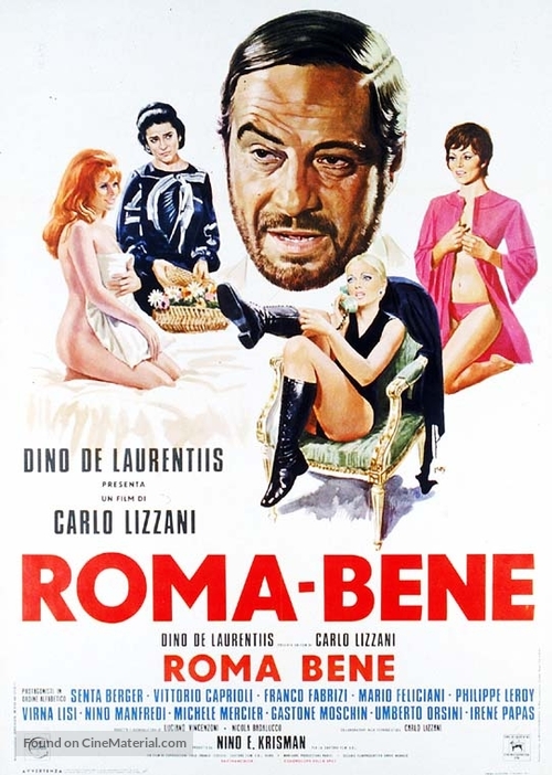 Roma bene - Italian Movie Poster