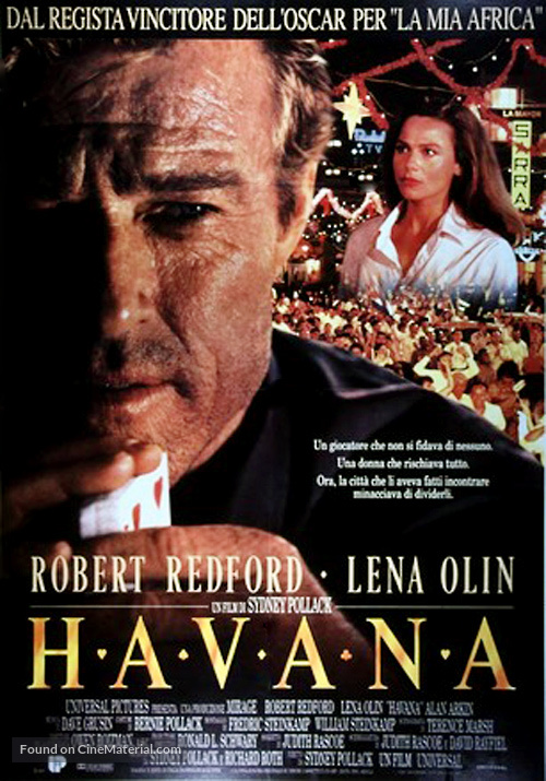 Havana - Italian Movie Poster