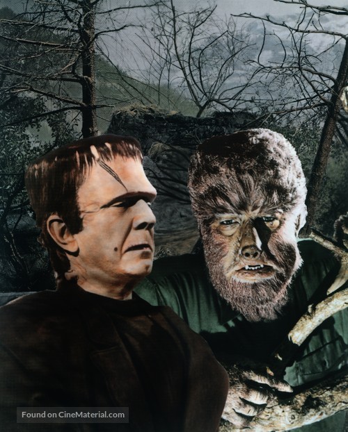 Frankenstein Meets the Wolf Man - Key art