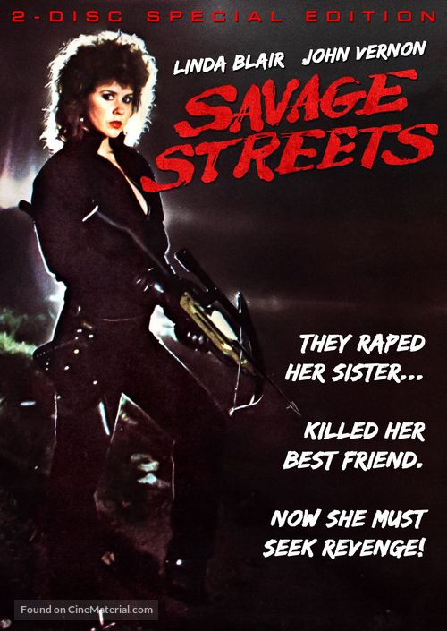 Savage Streets - DVD movie cover