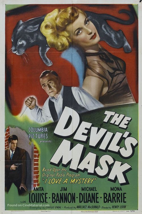 The Devil&#039;s Mask - Movie Poster