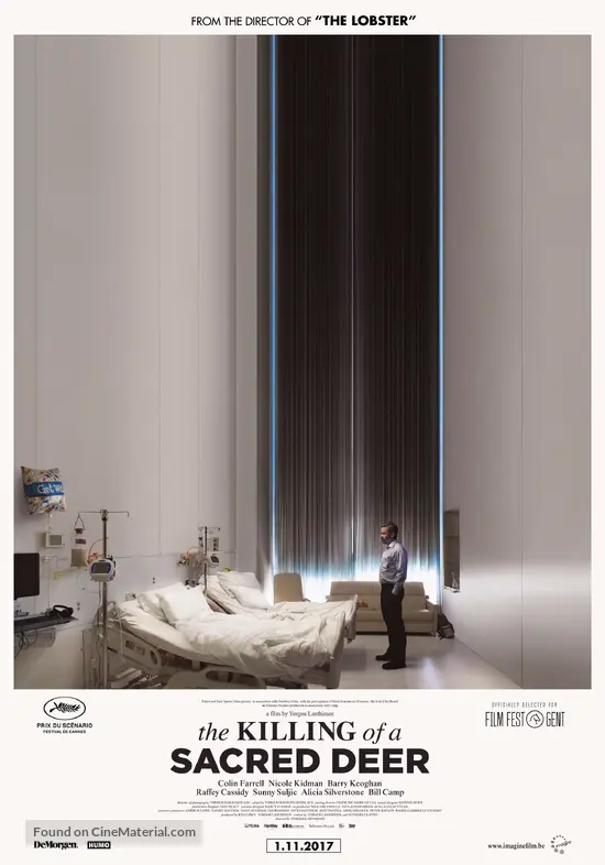 The Killing of a Sacred Deer - Belgian Movie Poster