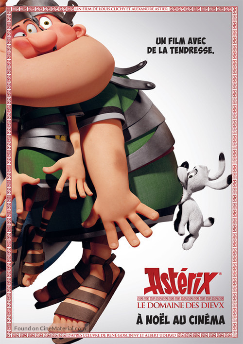 Ast&eacute;rix: Le domaine des dieux - French Movie Poster