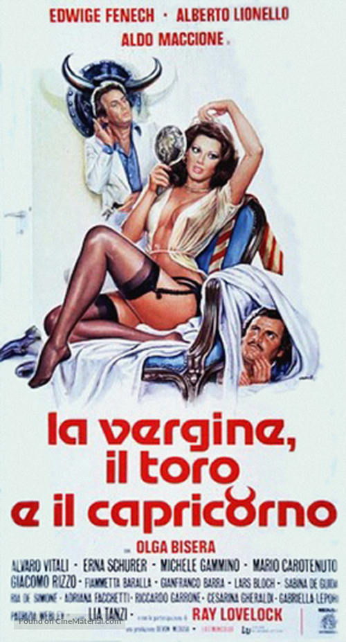 La vergine, il toro e il capricorno - Italian Theatrical movie poster