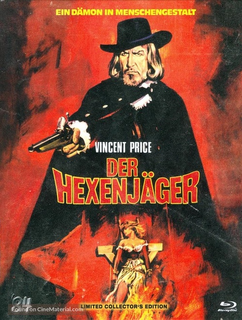 Witchfinder General - German Blu-Ray movie cover