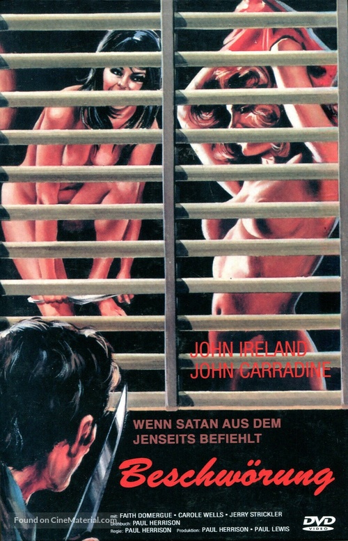 The House of Seven Corpses - German DVD movie cover
