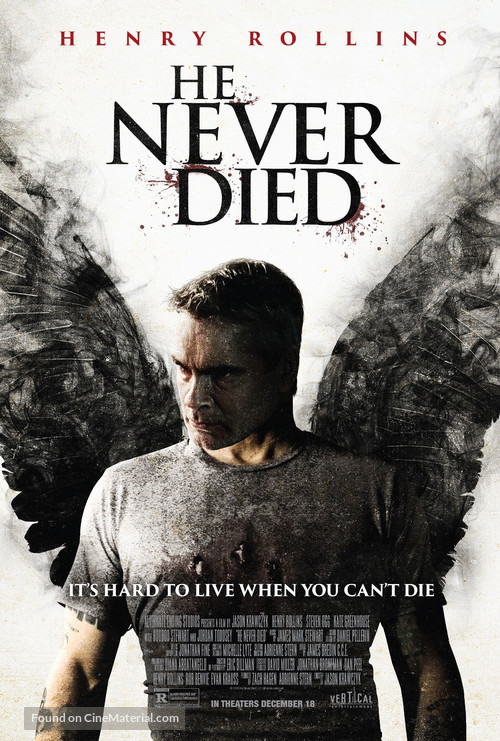 He Never Died - Movie Poster