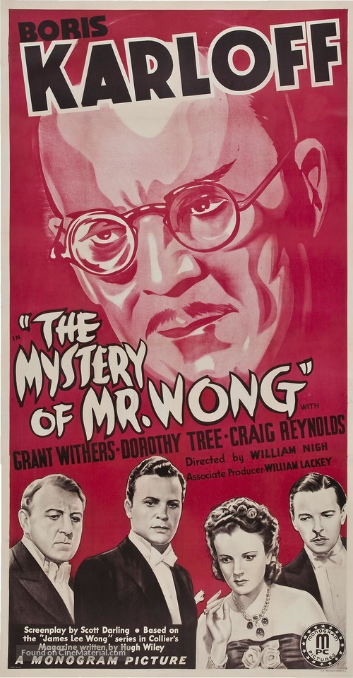 The Mystery of Mr. Wong - Movie Poster