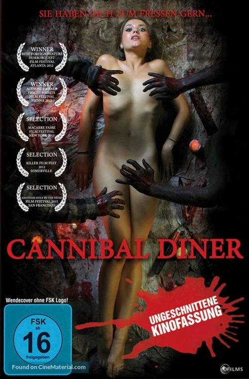 Cannibal Diner - German DVD movie cover