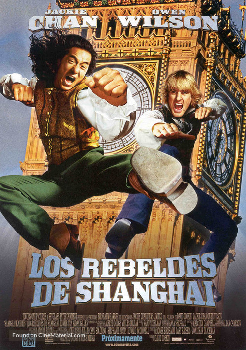 Shanghai Knights - Spanish Movie Poster