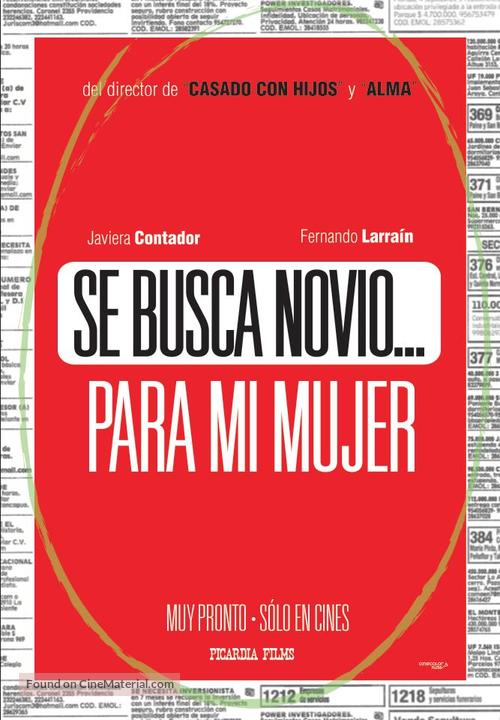 Se Busca Novio... Para Mi Mujer (2017) Chilean movie poster