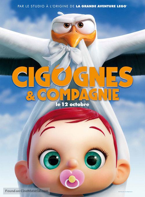 Storks - French Movie Poster