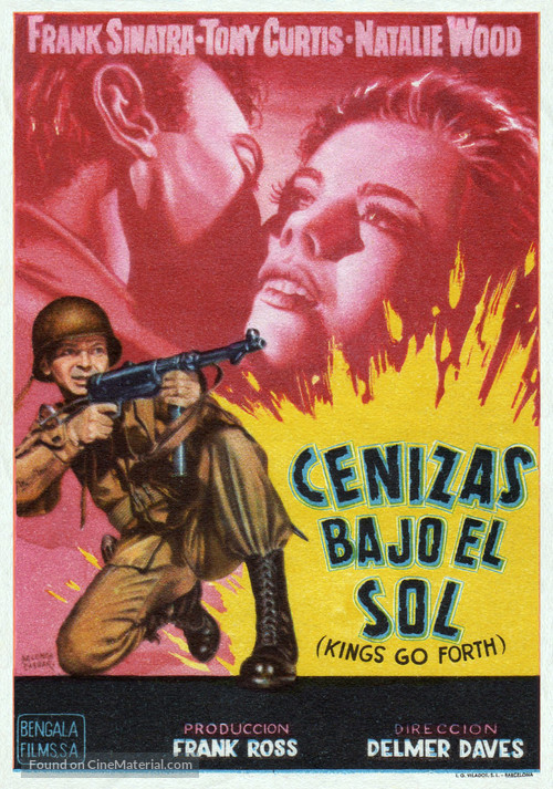 Kings Go Forth - Spanish Movie Poster