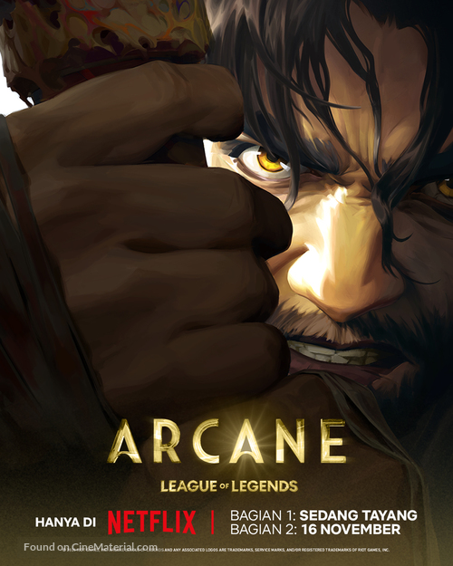 &quot;Arcane: League of Legends&quot; - Indonesian Movie Poster