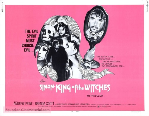 Simon, King of the Witches - Movie Poster