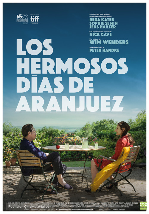 Les beaux jours d&#039;Aranjuez - Spanish Movie Poster