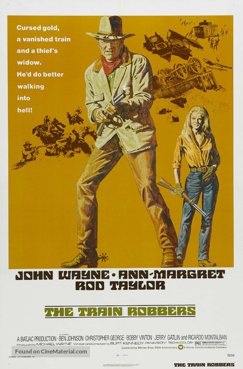 The Train Robbers - Movie Poster