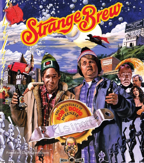 The Adventures of Bob &amp; Doug McKenzie: Strange Brew - Blu-Ray movie cover