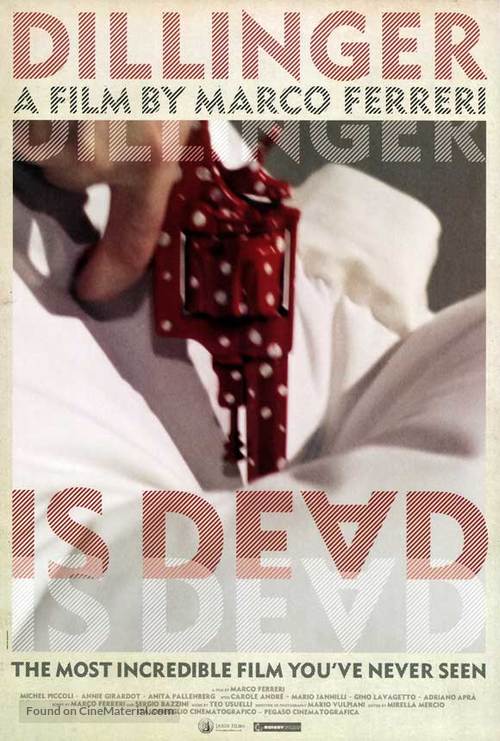 Dillinger &egrave; morto - Re-release movie poster