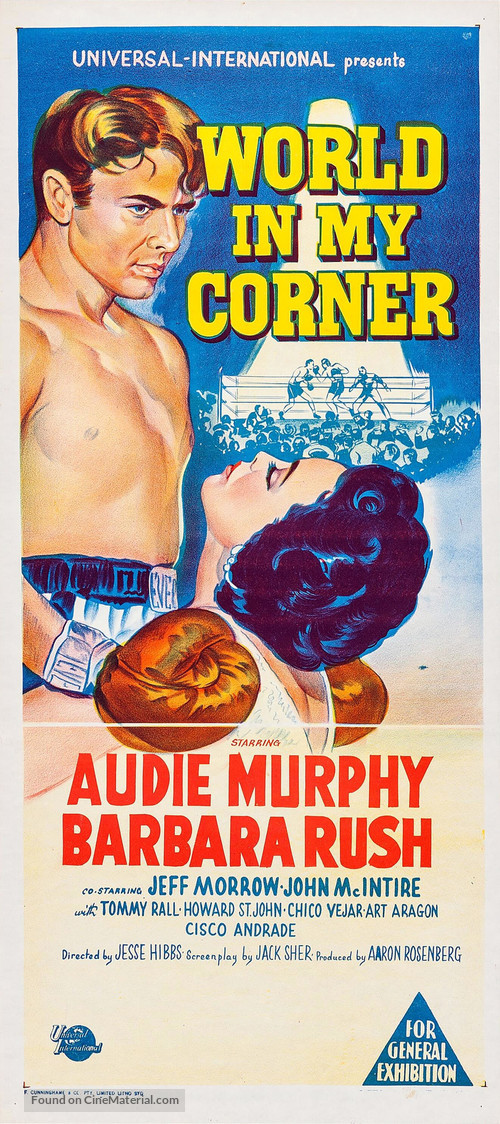 World in My Corner - Australian Movie Poster