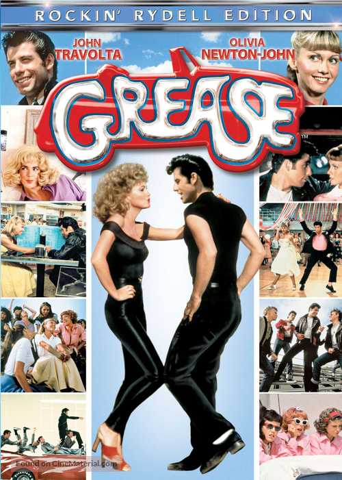 Grease - DVD movie cover