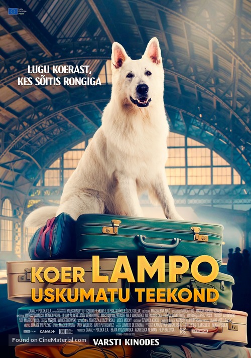 O psie, kt&oacute;ry jezdzil koleja - Estonian Movie Poster