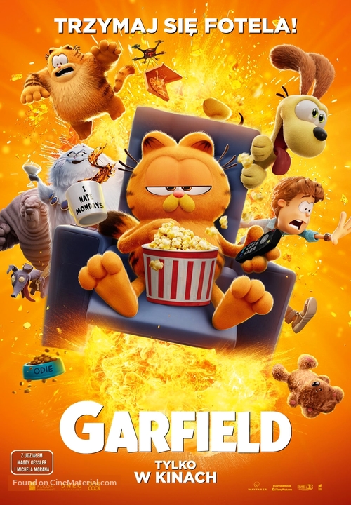 The Garfield Movie - Polish Movie Poster