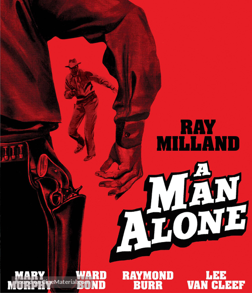 A Man Alone - Blu-Ray movie cover