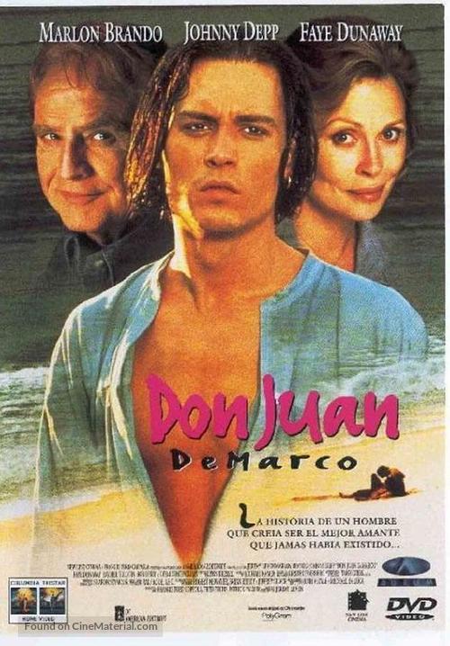 Don Juan DeMarco - Spanish DVD movie cover