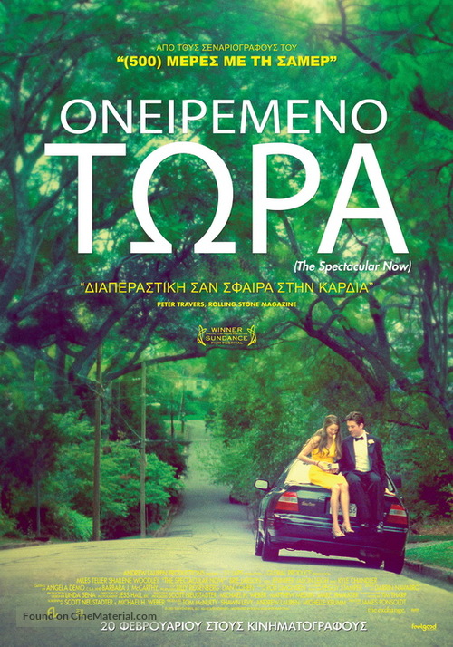 The Spectacular Now - Greek Movie Poster