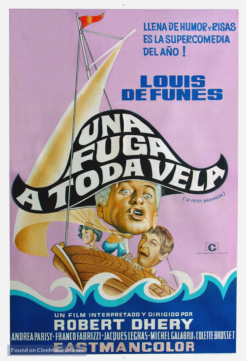 Petit baigneur, Le - Argentinian Movie Poster