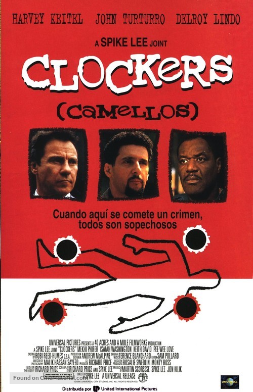 Clockers - Spanish Movie Poster