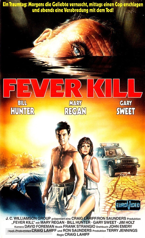 Fever - German VHS movie cover
