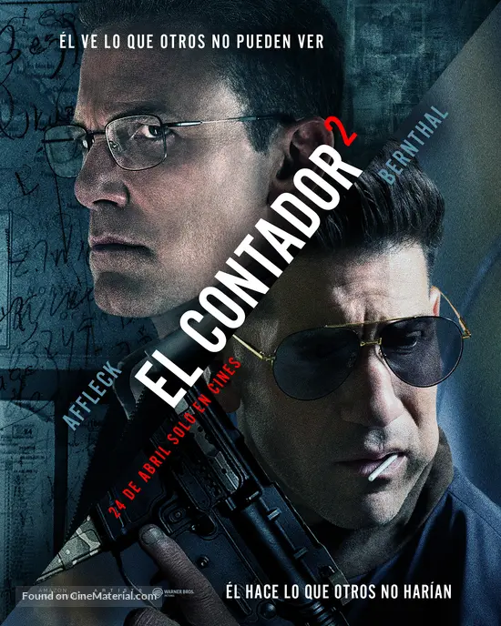 The Accountant 2 - Mexican Movie Poster