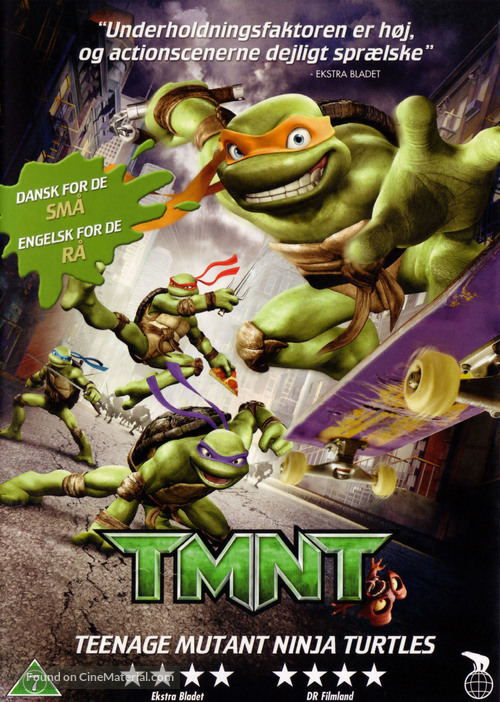 TMNT - Danish Movie Cover