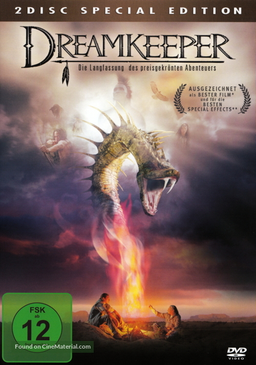 DreamKeeper - German DVD movie cover