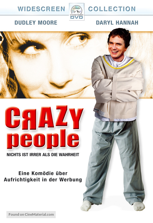 Crazy People - German DVD movie cover