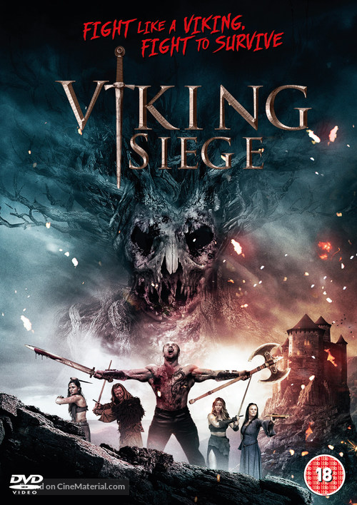 Viking Siege - British Movie Cover