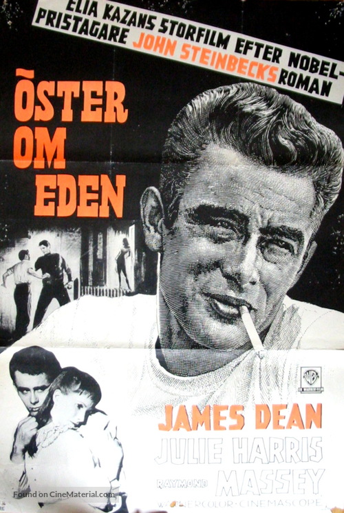 East of Eden - Swedish Movie Poster