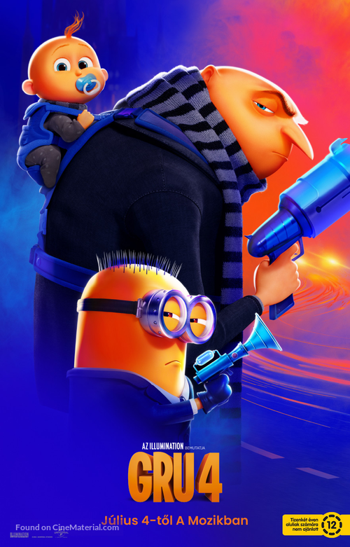 Despicable Me 4 - Hungarian Movie Poster